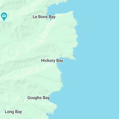 Hickory Bay surf map