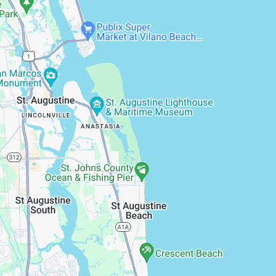 Blowholes surf map