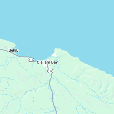Hoko River Kydaka surf map