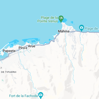 La Fayette surf map