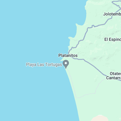 Punta Custodio surf map
