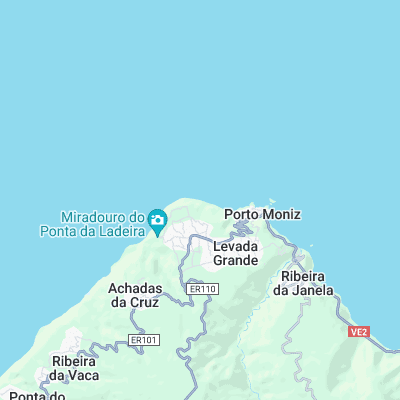 Ponta do Tristao surf map