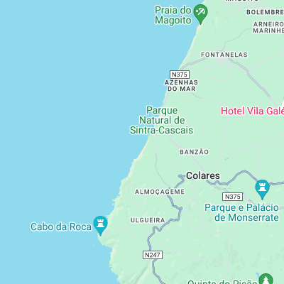 Praia Grande surf map