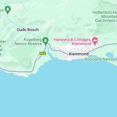 Kleinmond surf map