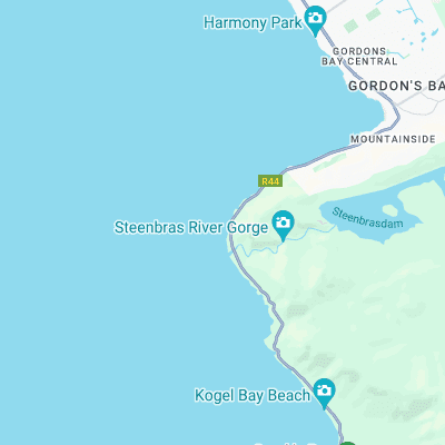 Virgin Point surf map