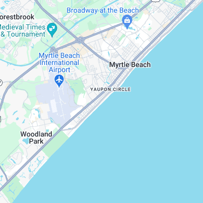 13th Avenue surf map