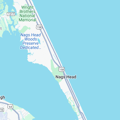 Nags Head surf map