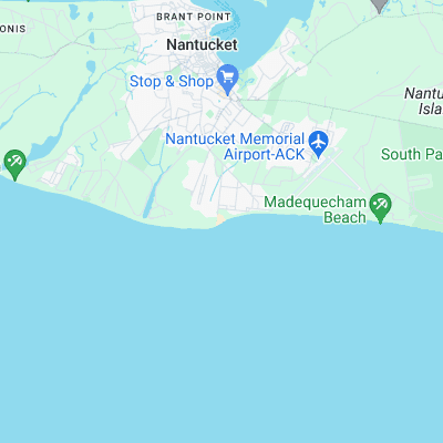 Nantucket surf map