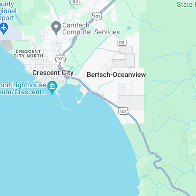 South Beach surf map